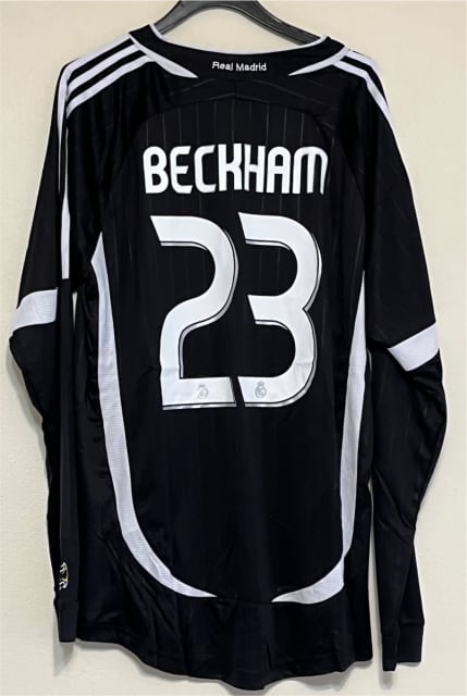 Beckham 2006-07 Real Madrid Away Jersey