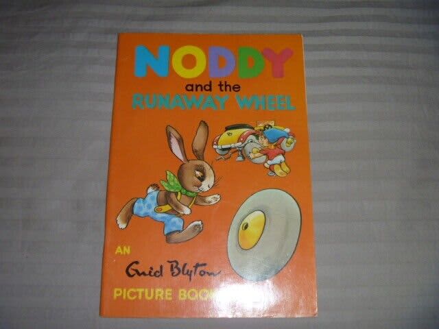 Vintage Noddy Book Purnell 1987 Noddy And The Runaway Wheel ...