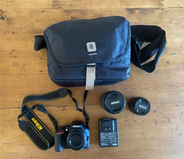 Nikon D3500 DSLR Camera with Lenses and Sling Bag Digital SLR