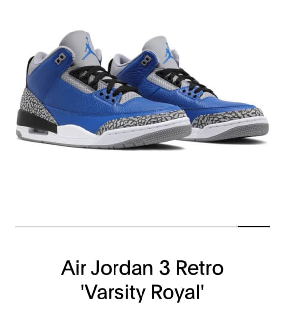 air jordan 3 retro men's shoe