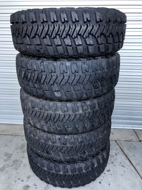 Goodyear Wrangler MTR 37 Inch Mud Tyres | Wheels, Tyres & Rims | Gumtree  Australia Geelong City - Geelong | 1309590769