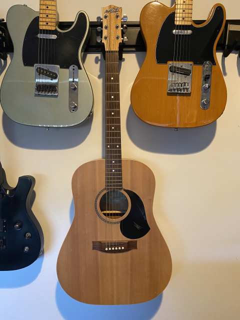 maton m225 natural series guitar