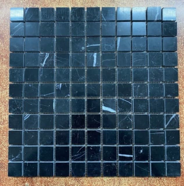 BLACK MARQUINA MOSAIC MARBLE TILE Building Materials Gumtree