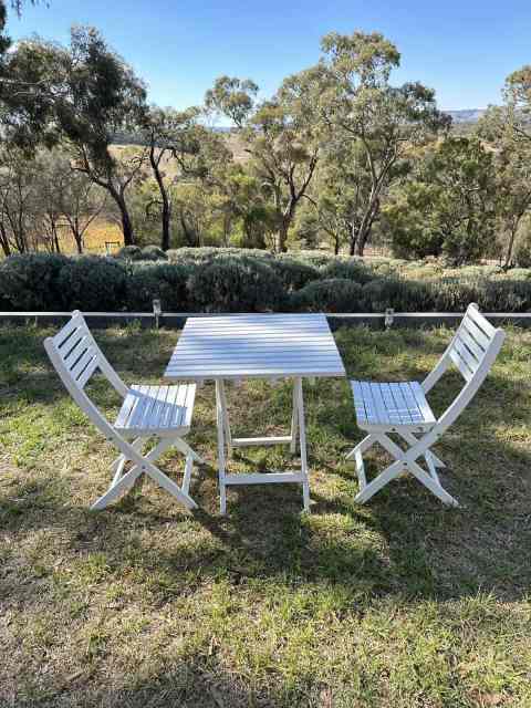 French style folder table and chairs | Other Garden | Gumtree Australia ...