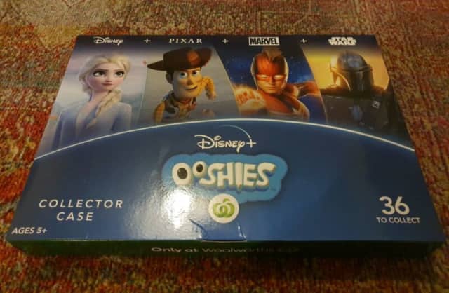 Woolworths Marvel Pixar Disney Star Wars Full set of Ooshies in Case ...