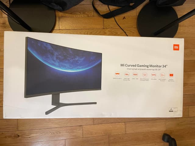 Curved Gaming PC Monitor (unopened) - Xiaomi Mi 34 144Hz (RRP $799