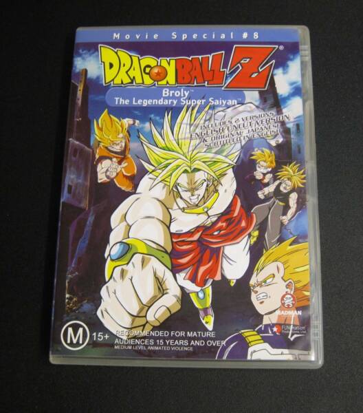 DRAGON BALL Z BROLY LEGENDARY SUPER SAIYAN MOVIE SPECIAL 8 - DVD | CDs ...