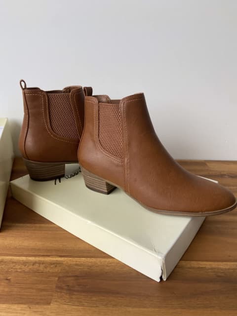 MISS SHOP boots, size 8 - tan | Women's Shoes | Gumtree Australia Hobsons  Bay Area - Altona | 1310277379