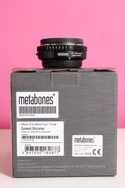 metabones nikon g to micro four thirds speed booster