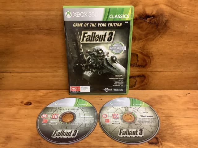  Fallout 3: Game of the Year Edition - Classic (Xbox