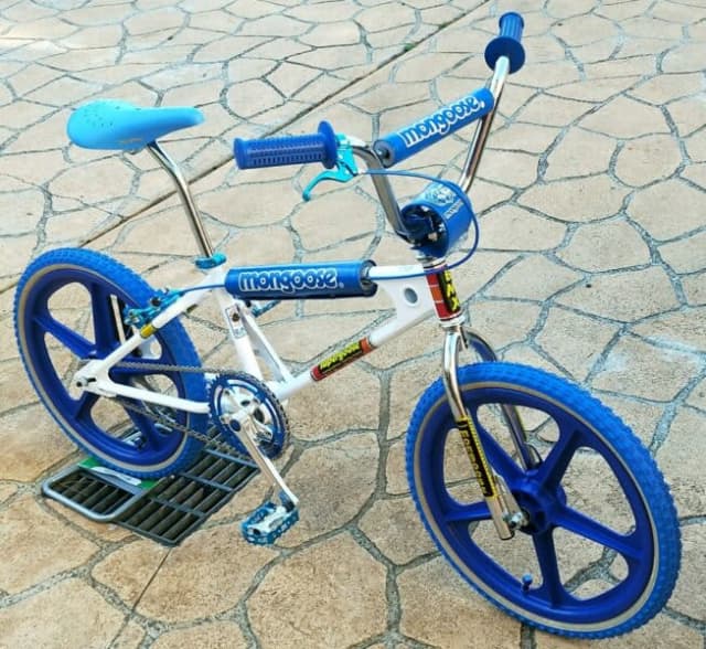 Blue mongoose outlet bmx