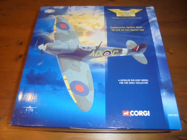 CORGI AA31901 1/72 SUPERMARINE SPITFIRE MK.IIC RAF 276 AIR SEA RESCUE ...