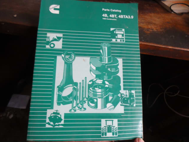 CUMMINS 4B 4BT 4BTA3.9 PARTS BOOK c1997 | Truck Parts | Gumtree ...