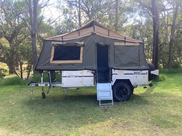 Camper Trailer Mdc Jackson Forward Fold 2021 With Boat Rack 