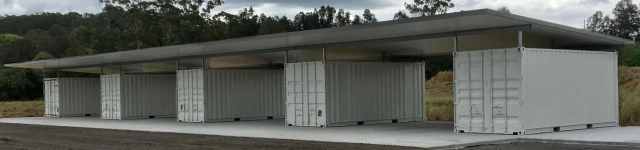 Shipping Container Corner lock riser posts NSW Insulated roofing Panel ...