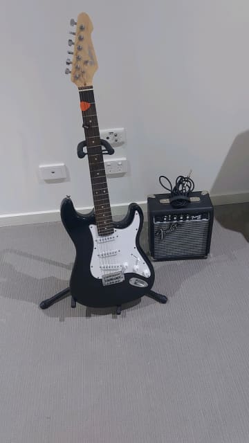 used electric guitar and amp for sale