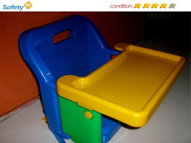 Safety 1st Folding Portable Booster Highchair Seats Feeding