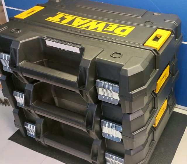 Tool Boxes x3 units 49.Great to store items keep organised New