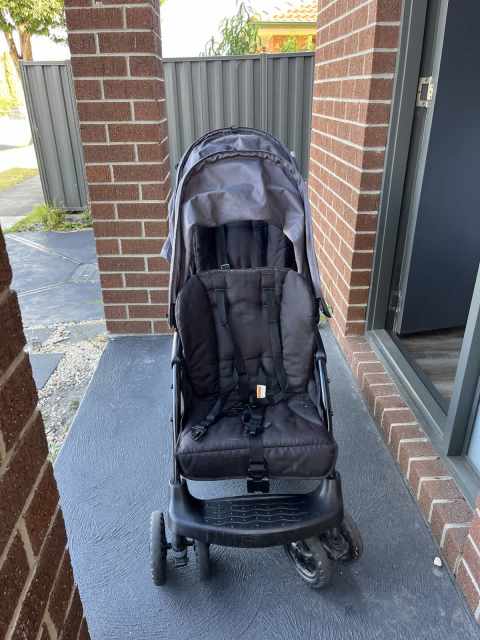 Childcare two store up tandem stroller