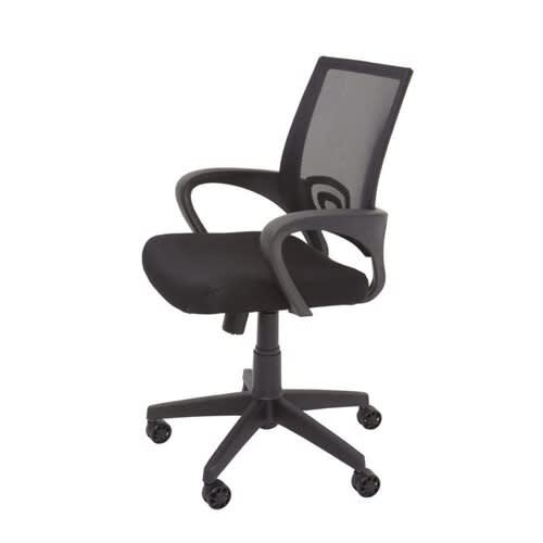 NEW RapidLine VESTA Executive Office Chair Mesh Square Back Black