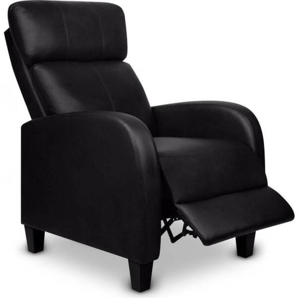PU Leather Padded Recliner Lounge Armchair in Black NEW Armchairs in Sydney City NSW Gumtree