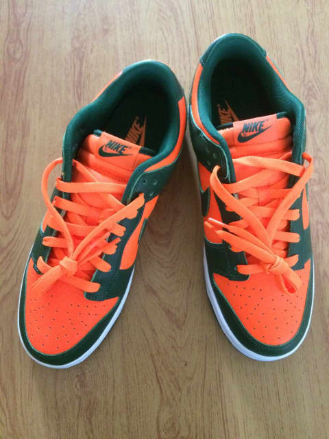 Nike Dunk Low Miami Hurricanes DD1391-300 