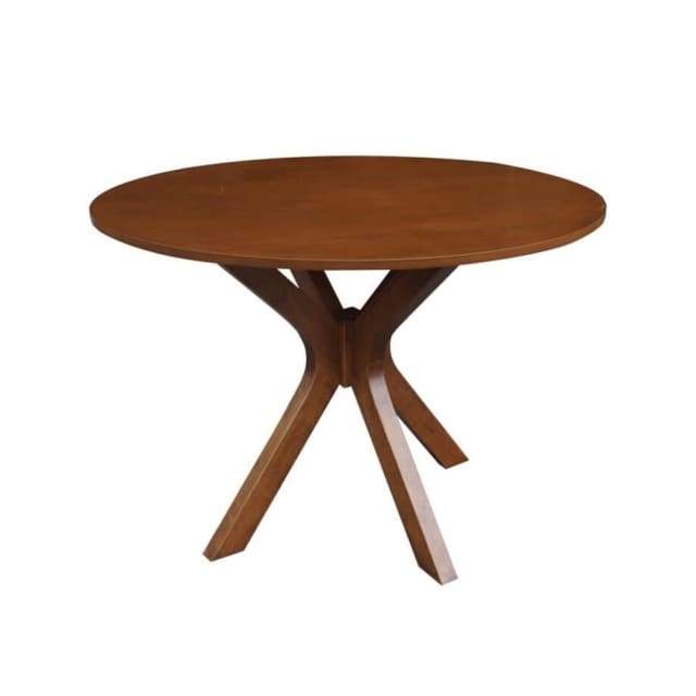 CLASSIC GORDON WALNUT ROUND DINING TABLE FOR YOUR PERFECT DINING ROOM