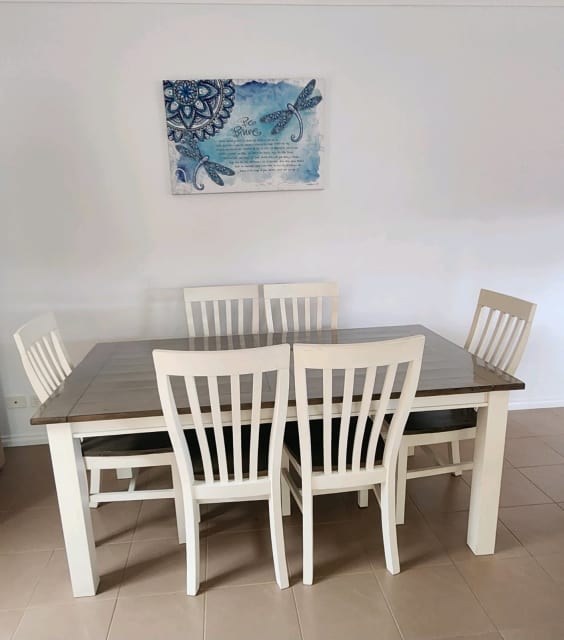 Brighton 6 seater dining table and chairs Dining Tables Gumtree