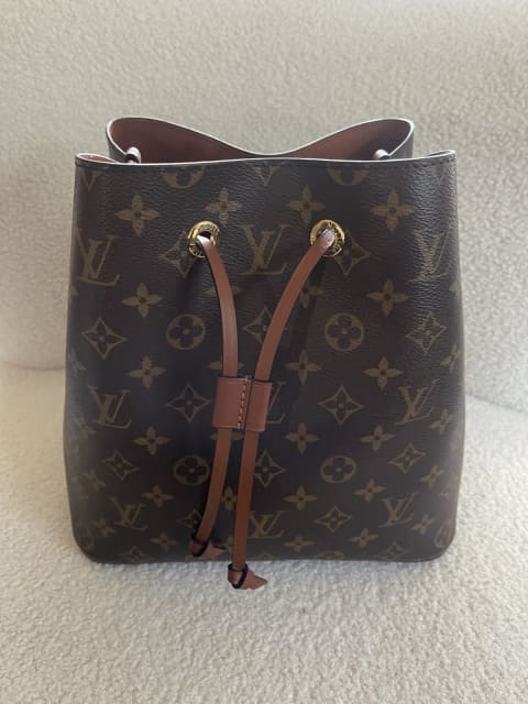 Louis Vuitton Dust Bag Brown Authentic Drawstring Small Spot See Photo 17.5  X 20