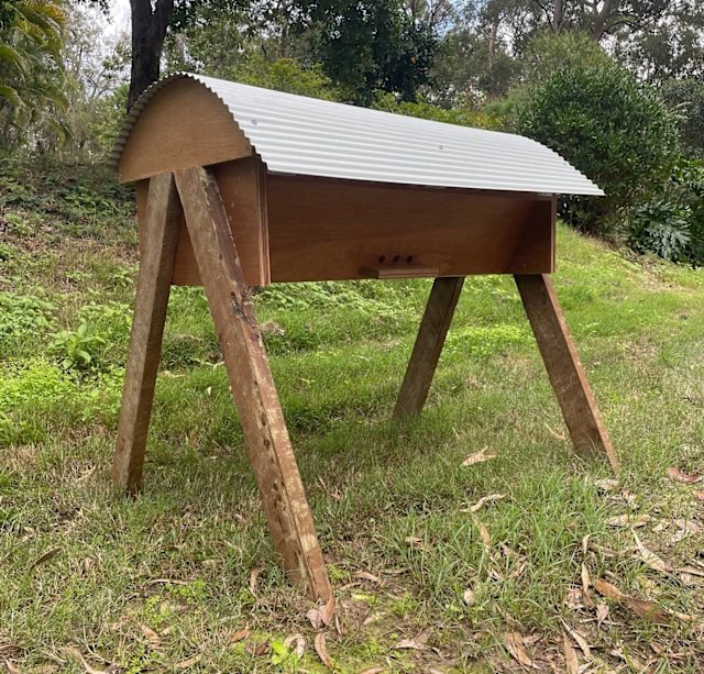 European Bee Hive Topbar Beehive Top Bar Kenya Beehive Painted Clear