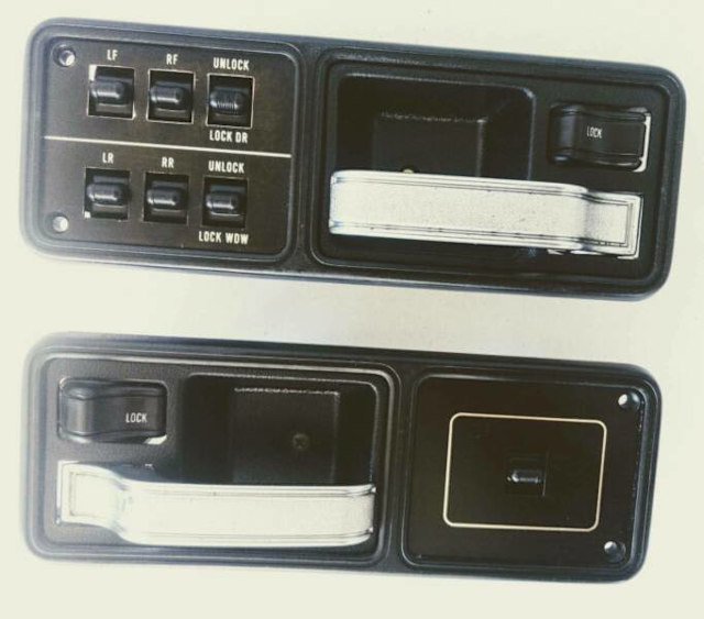 Wrecking Jeep Cherokee XJ Door Handle/Switch Panels Auto Body parts