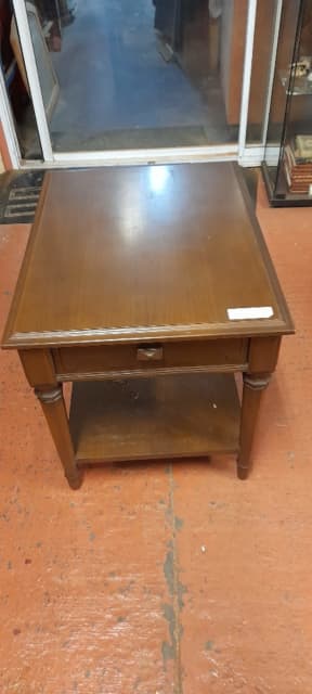 Van Treight Drexel Mid Century Side, Lamp, Occasional Table 