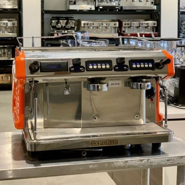 Immaculate 2 Group Expobar Ruggero Multi Boiler Commercial Coffee Mach