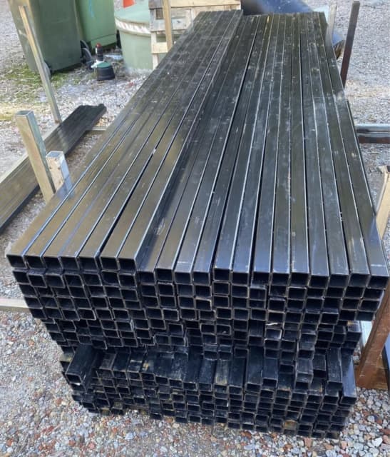 Steel SHS tubing (square) 38mm X 38mm X 3mm 2.4m lengths Building