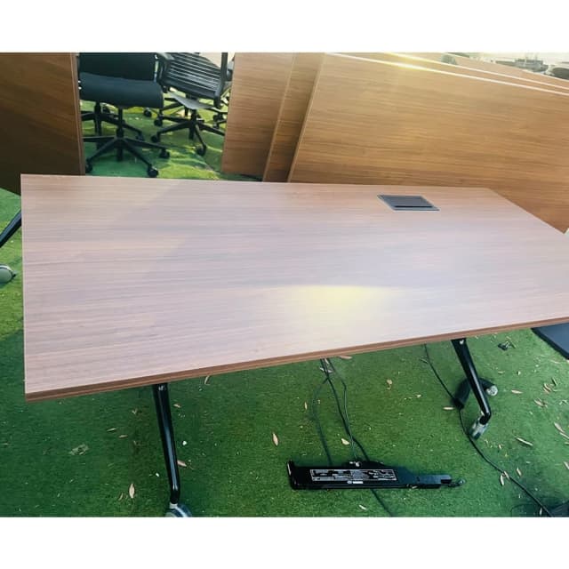 Folding Meeting Table With Roller Coaster in Good Condition Desks in