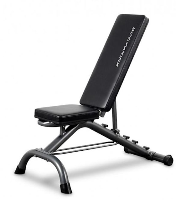 Exercise Bench FID with Dumbell Rack BodyWorx C325UB Gym & Fitness