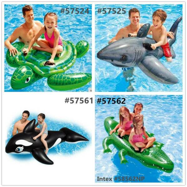 Wowmart INTEX Inflatable Pool Ride Water Play Wave Rider 4 Design