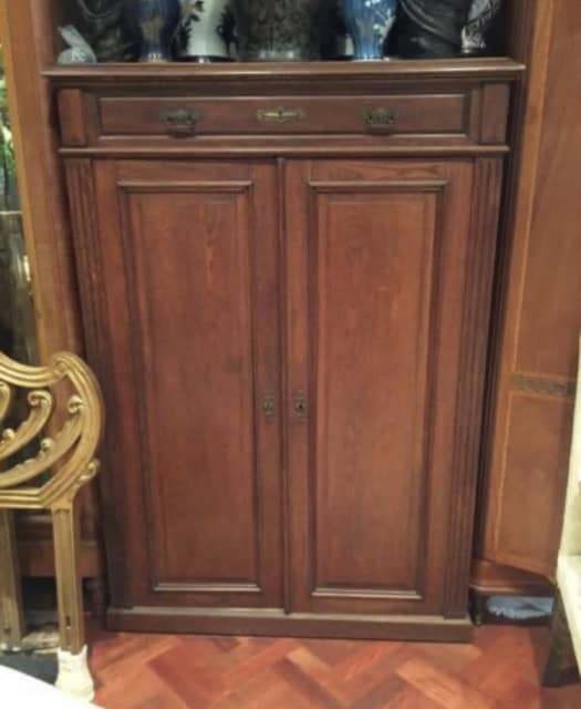 Antique gentleman’s style armoire wardrobe Antiques in