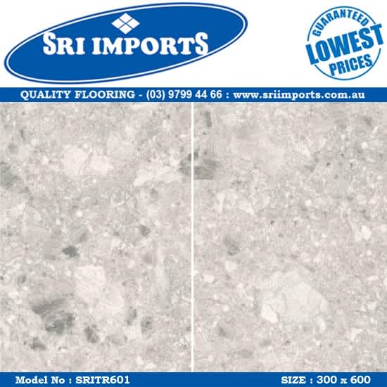 MATT FINISHED FLOOR/WALL TILE(300x600) SRITR601 FROM 20.90 T&C APPLY