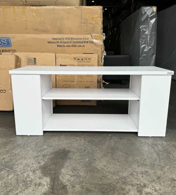 ALREADY ASSEMBLED! WHITE AFFORDABLE REDFERN SIMPLELINE TV UNIT