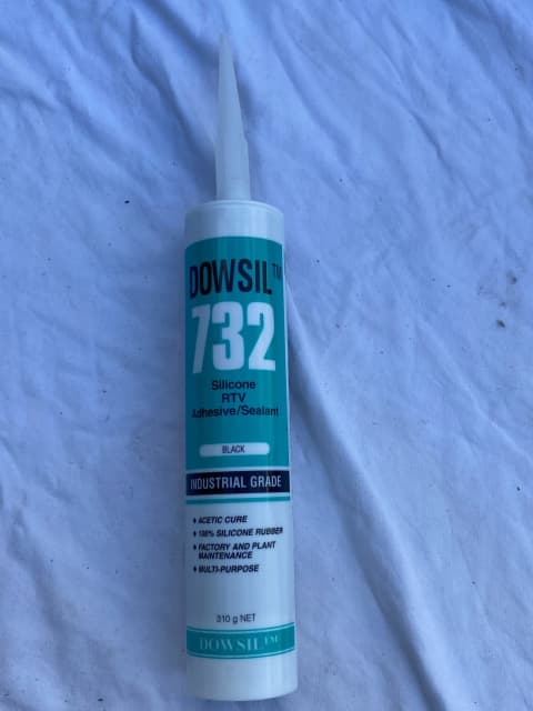 Dowsil 732 Silicone RTV Adhesive Sealant Black Tube | Building ...