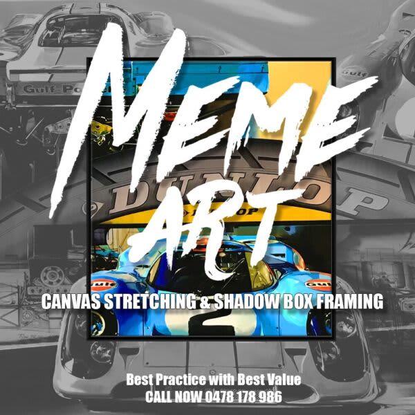 Melbourne Canvas Stretching Canvas Framing ***BEST VALUE*** Art in