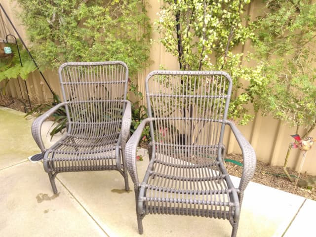 bayfield steel wicker sun lounge