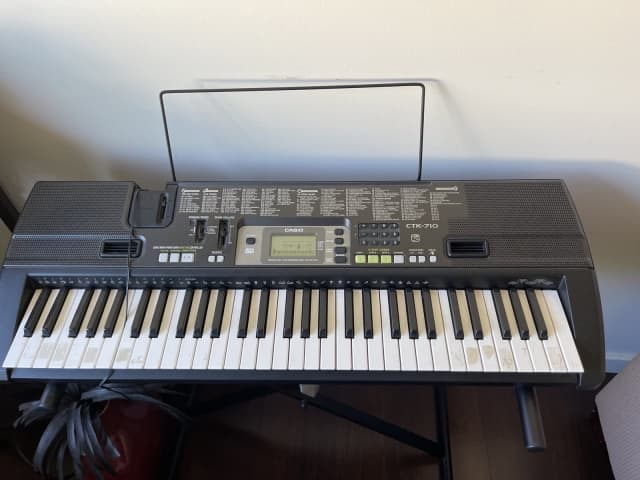 Piano casio ctk discount 710