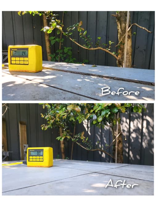 Concrete Releveling swimming pools walk ways driveways Concreting