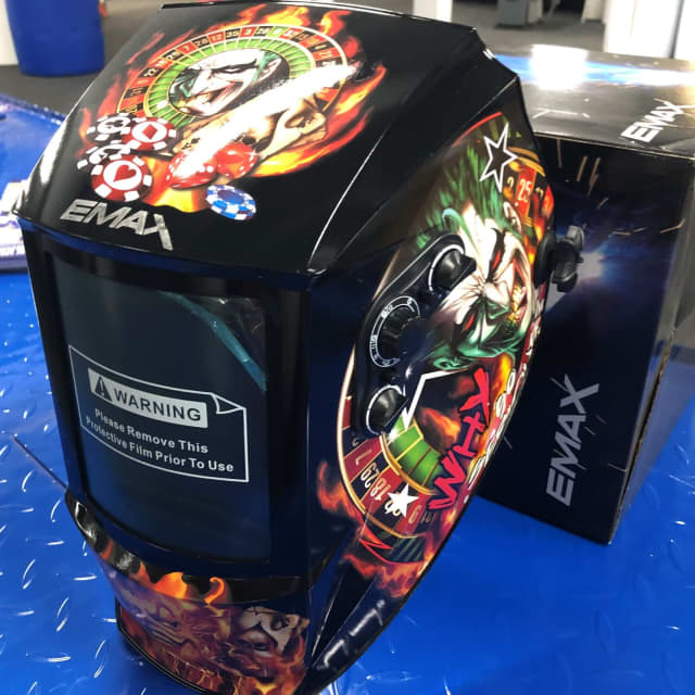 EMAX EMWH1104J JOKER PROFESSIONAL WELDING HELMET LATEST GRAPHICS