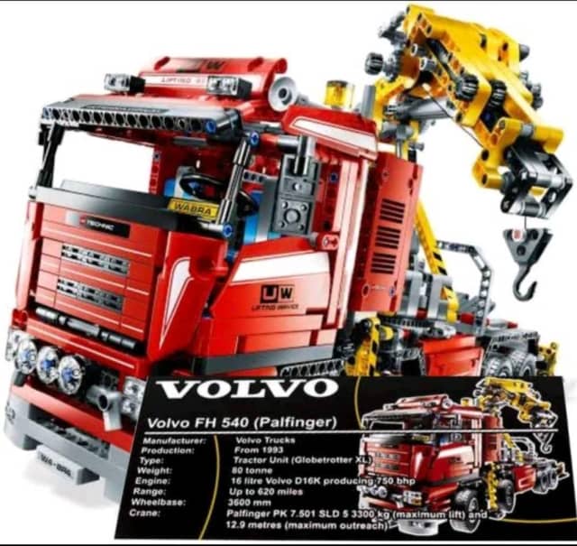 Lego palfinger online crane