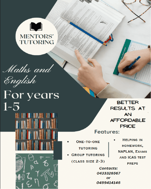 Tutoring for primary students Tutoring Gumtree Australia Gosnells