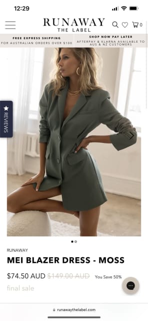 blazer dress adelaide