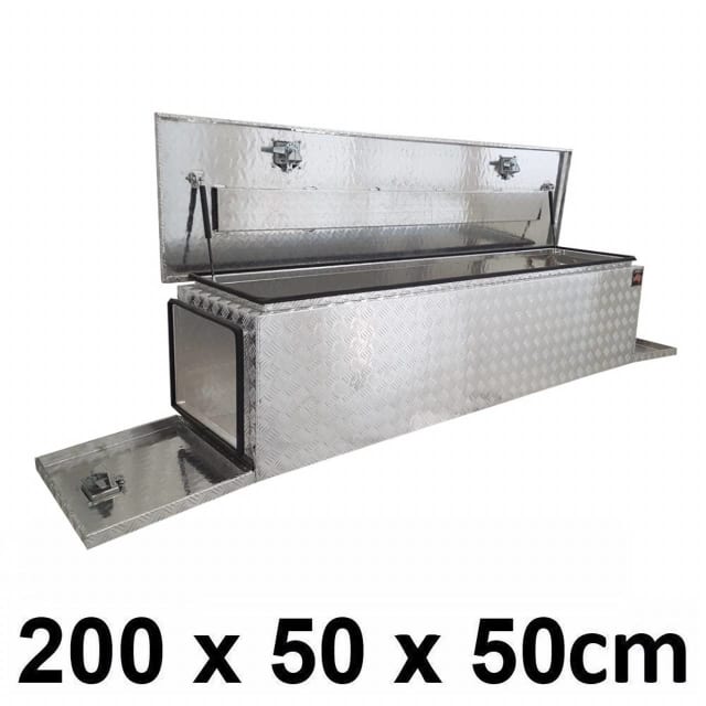 Aluminium 3 Lid Toolbox Truck Ute Trailer Camper Caravan 2055 Other